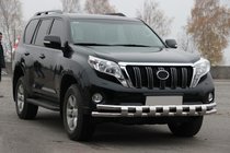 Toyota Land Cruiser Prado 150 2009-2023 Frontschutzbügel ST016-2 (Edelstahl) Foto 3