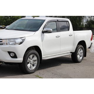 Trittbretter KB001 Edelstahl Toyota Hilux 2015- Foto 2