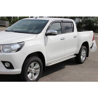 Trittbretter KB001 Edelstahl Toyota Hilux 2015- Foto 3