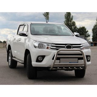 Frontschutz WT010 (Edelstahl) Toyota Hilux 2015- Foto 1