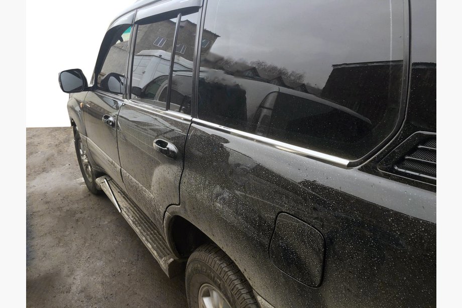 Lexus LX470 1998-2007 Fensterrahmen Abdeckung (6 Stk, Edelstahl) Image