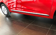Renault Clio V 2019- Edelstahl Türleisten Abdeckungen OmsaLine – Edelstahl (Made in Italy) Foto 1