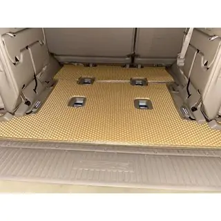 Kofferraummatte 2 Stk Beige (EVA, 7-Sitzer)