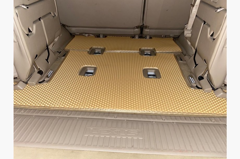 Lexus LX470 1998-2007 Kofferraummatte 2 Stk Beige (EVA, 7-Sitzer) Image