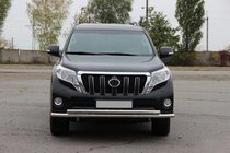 Toyota Land Cruiser Prado 150 2009-2023 Frontschutzbügel ST014 (Edelstahl) Foto 2