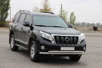 Toyota Land Cruiser Prado 150 2009-2023 Frontschutzbügel ST014 (Edelstahl) Foto 4