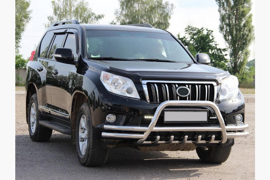 Toyota Land Cruiser Prado 150 2009-2023 Frontbügel WT003-2-Plus (Edelstahl) Image