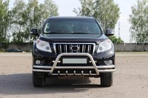 Toyota Land Cruiser Prado 150 2009-2023 Frontbügel WT003-2-Plus (Edelstahl) Foto 3