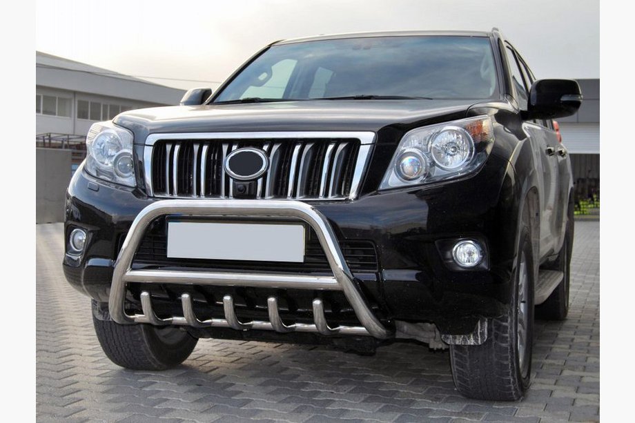 Toyota Land Cruiser Prado 150 2009-2023 Frontbügel WT003 (Edelstahl) Image