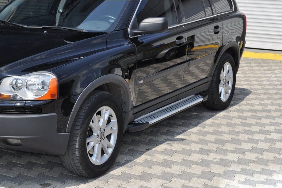Volvo XC90 2002-2014 Trittbretter Allmond Grey (2 Stk., Aluminium) Image