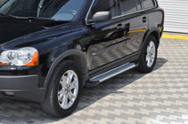 Volvo XC90 2002-2014 Trittbretter Allmond Grey (2 Stk., Aluminium) Foto 1