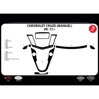 Armaturenbrett Abdeckung (Schaltgetriebe) Chevrolet Cruze 2009–2015 Foto 4