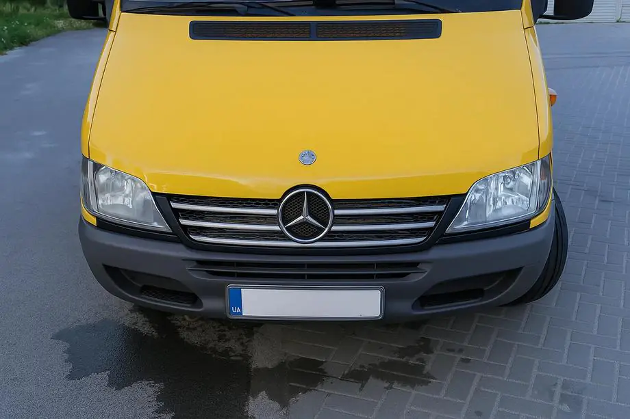 Mercedes Sprinter W901/902/903/904/905 1995–2006 Chrom Zierleisten für Kühlergrillrahmen (2002-2006, 5-teilig, Edelstahl) Foto 2