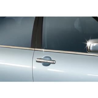 Fensterrahmen Zierleisten Edelstahl Aussen (4 Stk) Mitsubishi Lancer 9 2004-2008 Foto 3