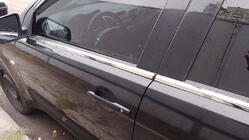 Mitsubishi Lancer X 2008- Fensterzierleisten außen Edelstahl (4 Stk.) OmsaLine - Italienischer Edelstahl Foto 1