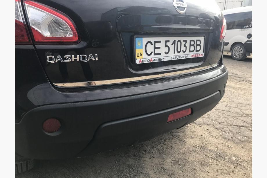 Nissan Qashqai 2007-2010 Kofferraumladekantenschutz Edelstahl OmsaLine - Italienischer Edelstahl Foto 4