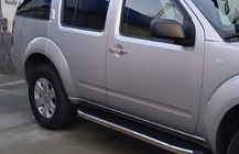Nissan Pathfinder R51 2005-2014 Chrom Türgriffblenden (2 Stk., Edelstahl) Mit Chip, OmsaLine - Italienischer Edelstahl Foto 4