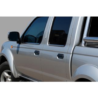 Fensterzierleisten außen Edelstahl (4 Stk.) Nissan NP300 1999-2015 Foto 1