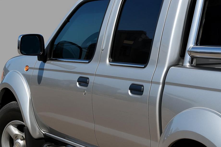 Nissan NP300 1999-2015 Fensterzierleisten außen Edelstahl (4 Stk.) Image