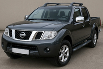 Nissan Navara 2006-2015 Spiegelabdeckungen (2 Stk, Edelstahl) Mit Blinker Foto 3