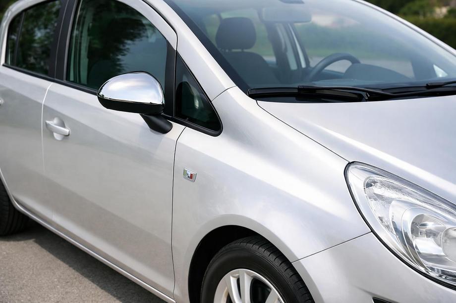 Opel Corsa D 2007-2014 Spiegelabdeckungen (2 Stk., Edelstahl) Image