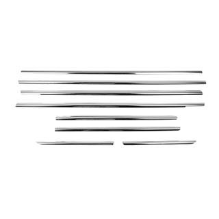 Fensterrahmen Chromleisten außen (8-tlg., Edelstahl) Opel Zafira B 2005–2011 Foto 3