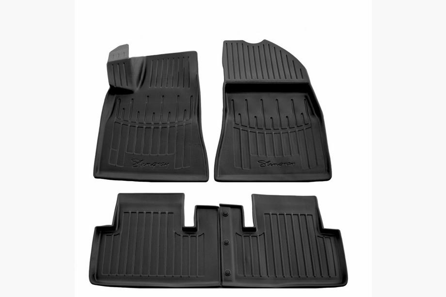 Tesla Model 3 2017- Stingray 3D Gummimatten (4 Stk, Polyurethan) Image