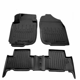 Stingray 3D Gummimatten (4 Stk, Polyurethan)