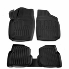 Volkswagen Polo 2010-2017 Gummimatten Stingray 3D (SD) (5 Stk, Polyurethan) Foto 1