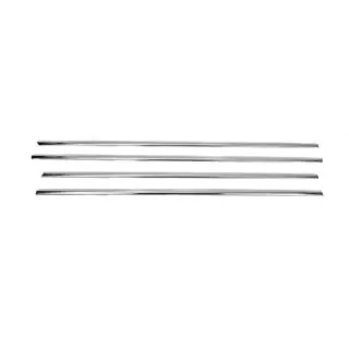 Untere Fensterleisten Black Chrome (4 Stk, Edelstahl) Foto 2