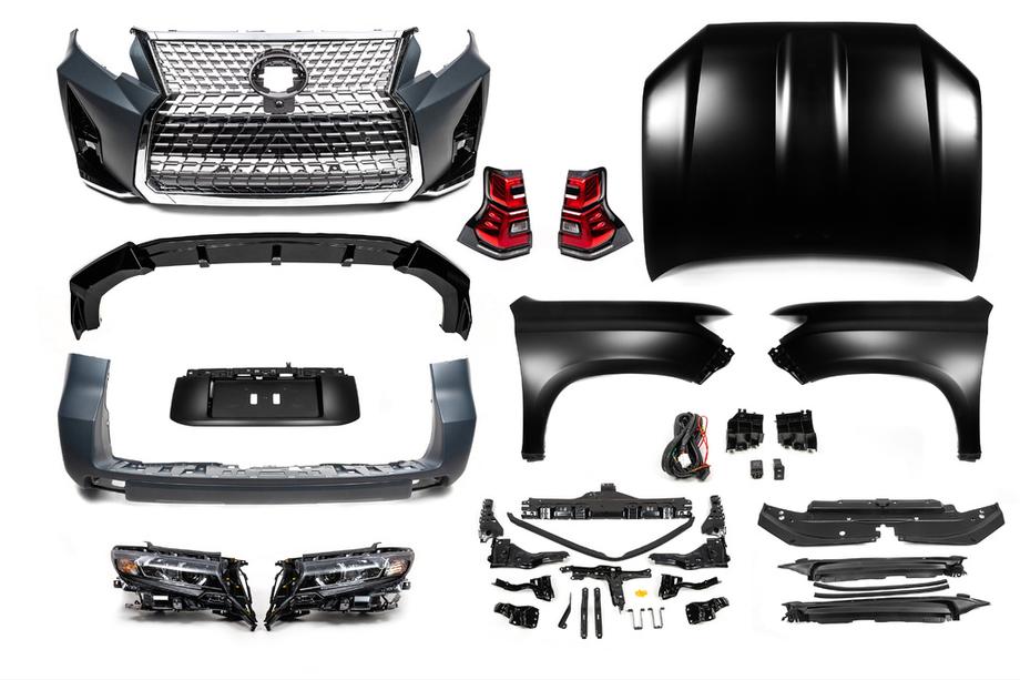 Toyota Land Cruiser Prado 150 2009-2023 Facelift Komplettset von 2009-2016 auf 2017- (Elite Set) Image