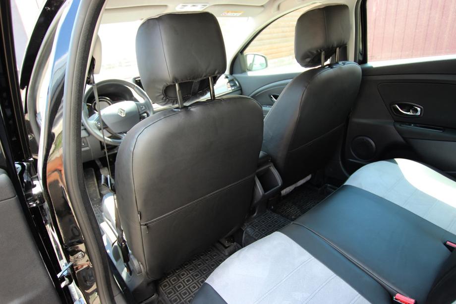 Renault Megane III 2009-2016 Autositzbezüge Kunstleder+Stoff+Alcantara Antara A0010 (Komplettset) Foto 16