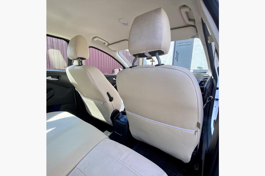 Ford Focus III 2011-2017 Autositzbezüge Kunstleder+Stoff+Alcantara Antara A099 (Komplettset) Foto 5