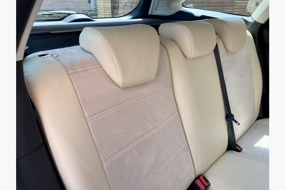 Ford Focus III 2011-2017 Autositzbezüge Kunstleder+Stoff+Alcantara Antara A099 (Komplettset) Foto 11