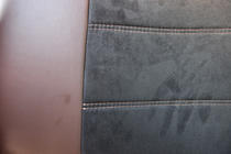 Toyota Land Cruiser Prado 120 2002-2009 Autositzbezüge Kunstleder+Stoff+Alcantara Antara A088 (kompletter Innenraum) Foto 16
