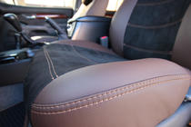 Toyota Land Cruiser Prado 120 2002-2009 Autositzbezüge Kunstleder+Stoff+Alcantara Antara A088 (kompletter Innenraum) Foto 21