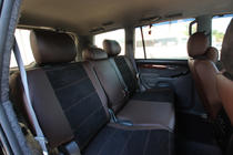 Toyota Land Cruiser Prado 120 2002-2009 Autositzbezüge Kunstleder+Stoff+Alcantara Antara A088 (kompletter Innenraum) Foto 8