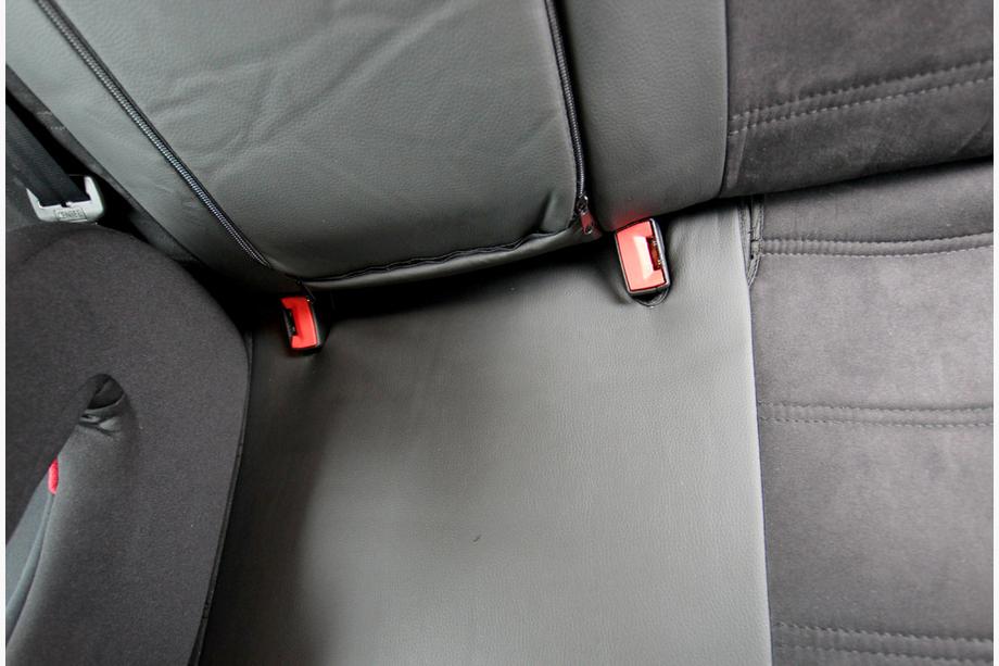 Toyota Avensis 2009-2018 Autositzbezüge Kunstleder+Stoff+Alcantara Antara A001 (kompletter Innenraum) Foto 8
