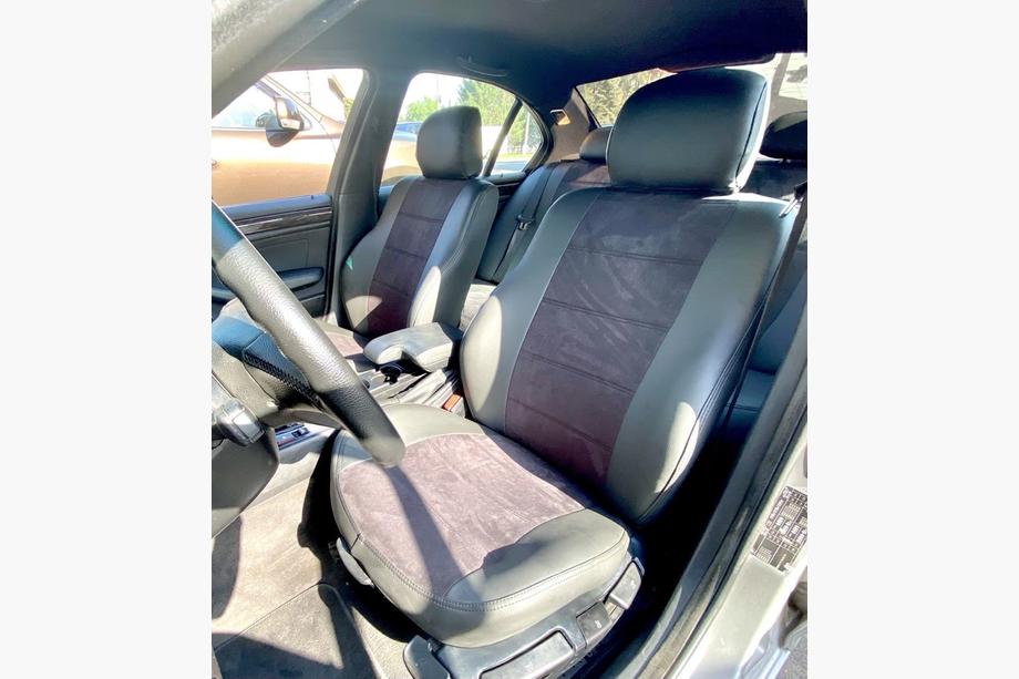 BMW 3 Series E46 1998-2006 Autositzbezüge Kunstleder+Stoff+Alcantara Antara A001 (kompletter Innenraum) Foto 1