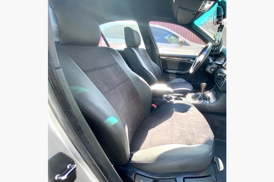 BMW 3 Series E46 1998-2006 Autositzbezüge Kunstleder+Stoff+Alcantara Antara A001 (kompletter Innenraum) Foto 2