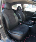 Hyundai Accent 2011-2017 Autositzbezüge Kunstleder+Stoff+Alcantara Antara A001 (kompletter Innenraum) Foto 1