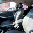 Hyundai Accent 2011-2017 Autositzbezüge Kunstleder+Stoff+Alcantara Antara A001 (kompletter Innenraum) Foto 9