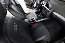 Audi A4 B8 2007-2015 Autositzbezüge Kunstleder+Stoff+Alcantara Antara A001 (kompletter Innenraum) Foto 8