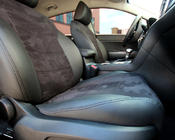Kia Sportage 2015-2021 Autositzbezüge Kunstleder+Stoff+Alcantara Antara A001 (kompletter Innenraum) Foto 17