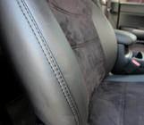 Kia Sportage 2015-2021 Autositzbezüge Kunstleder+Stoff+Alcantara Antara A001 (kompletter Innenraum) Foto 19