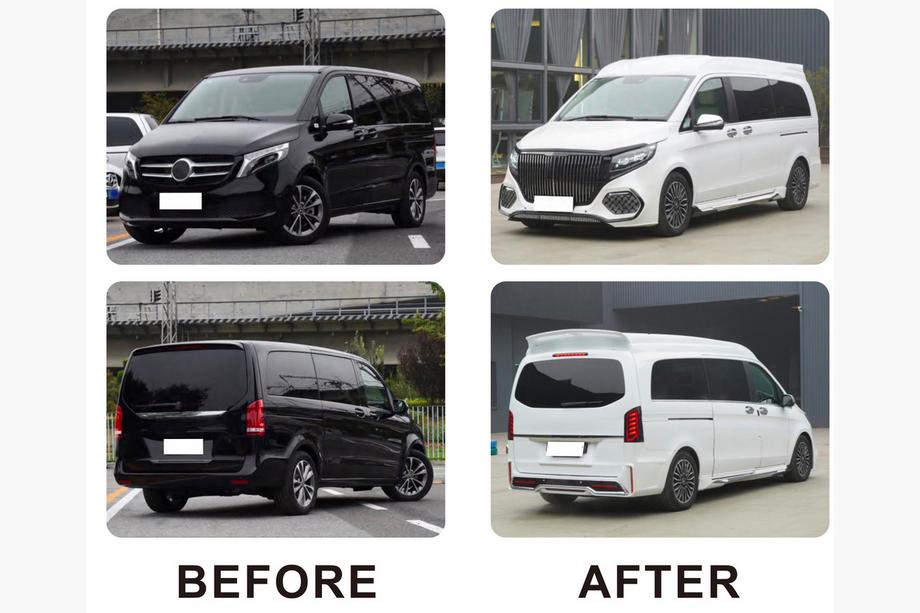 Mercedes Vito/V-class W447 2014- Bodykit Set (Maybach Type-2024, mit Motorhaube) Foto 1