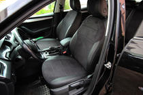 Skoda Octavia III A7 2013-2019 Autositzbezüge Kunstleder+Stoff+Alcantara Antara A001 (kompletter Innenraum) Foto 16