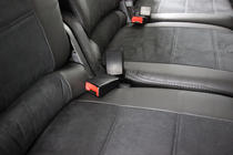 Volkswagen Touran 2003-2010 Autositzbezüge Kunstleder+Stoff+Alcantara Antara A001 (kompletter Innenraum) Foto 10