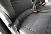 Volkswagen Touran 2003-2010 Autositzbezüge Kunstleder+Stoff+Alcantara Antara A001 (kompletter Innenraum) Foto 4