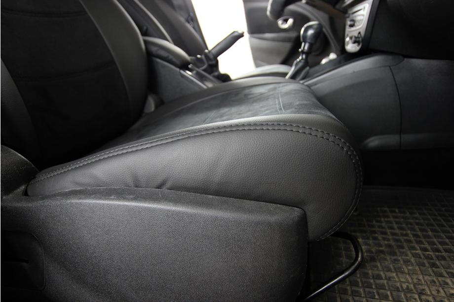Renault Megane III 2009-2016 Autositzbezüge Kunstleder+Stoff+Alcantara Antara A001 (kompletter Innenraum) Foto 8
